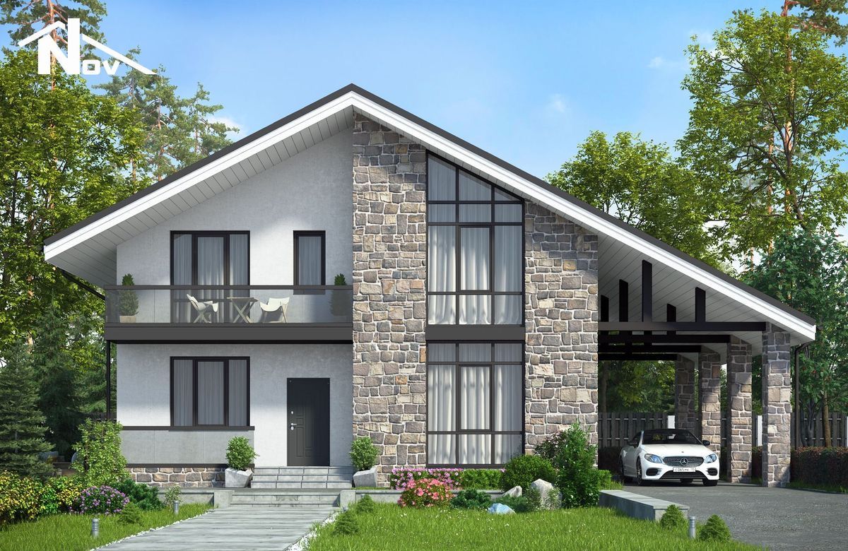 Фото 69 — Дом из металлокаркаса: быстрое и надежное решение