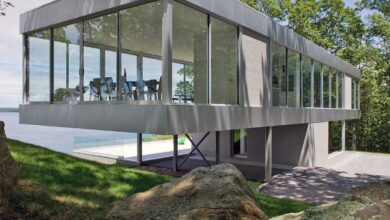 Photo of Строительство домов из стеклоблоков: оригинальность и свет