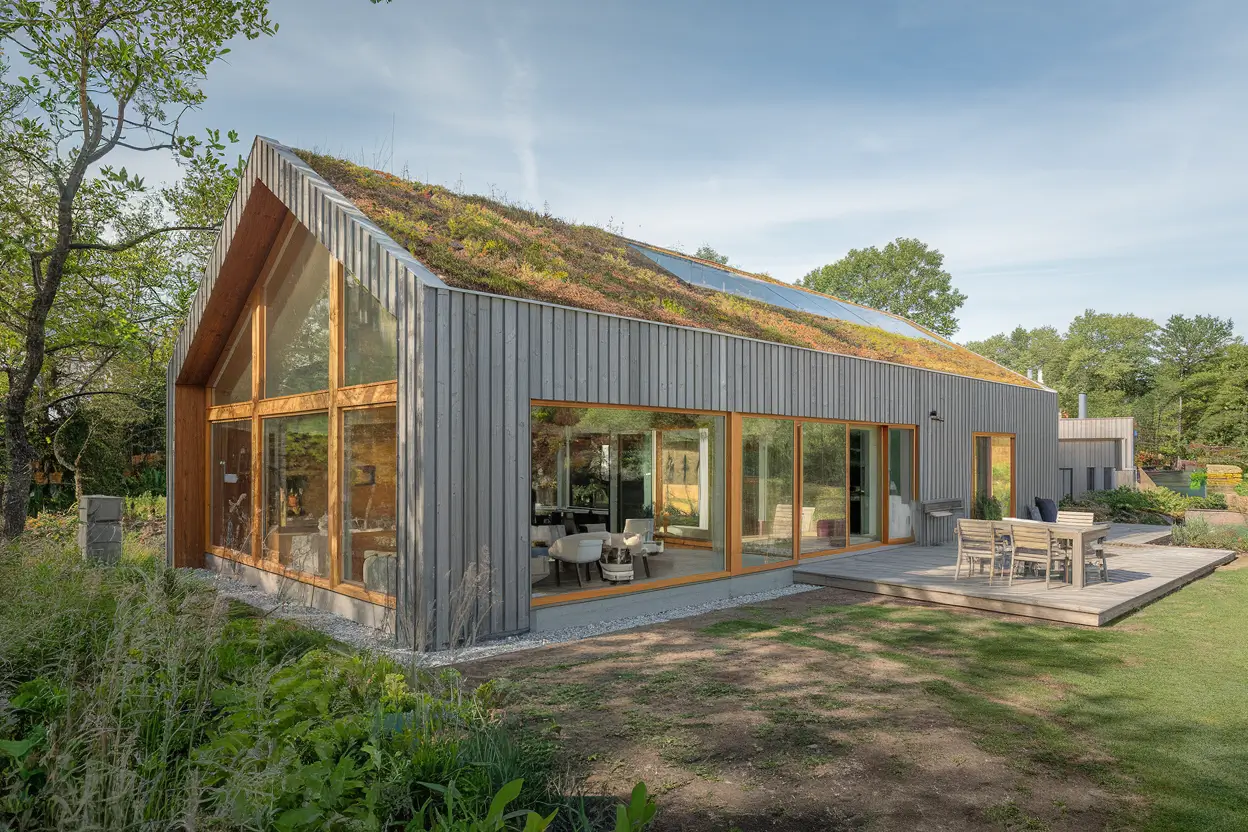 Фото 68 — Дом из экологически чистых материалов: модное направление